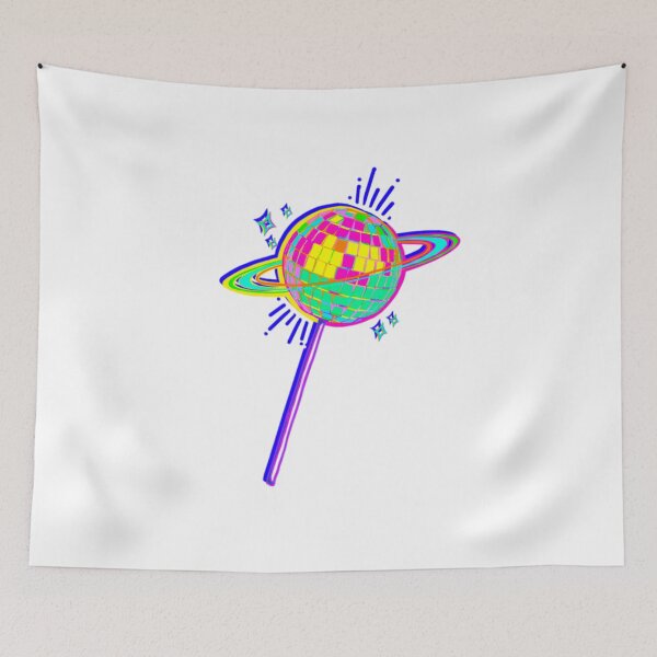 Item preview,  White Disco space lolipop designed and sold by Radicalyul.