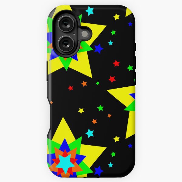 Vista previa del artículo con la obra «Estrellas con colores», diseñado y vendido por A arte da Cristina.
