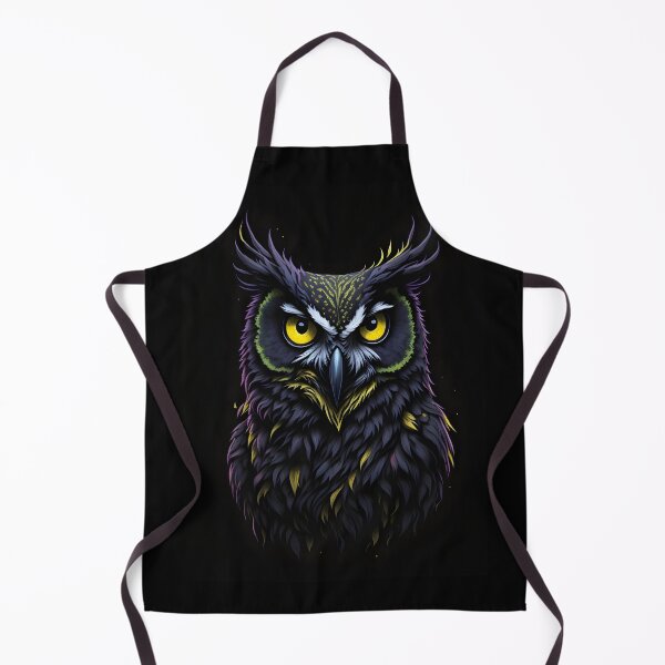 Item preview, Shadowy Owl with Yellow Eyes designed and sold by Braodai.