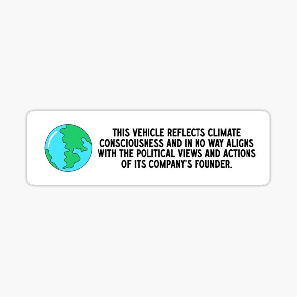 Item preview, T*sla Bumper Sticker designed and sold by honkin tonkin.