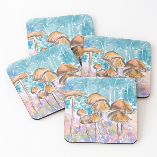 Item preview, Magical mushrooms designed and sold by subrani3.
