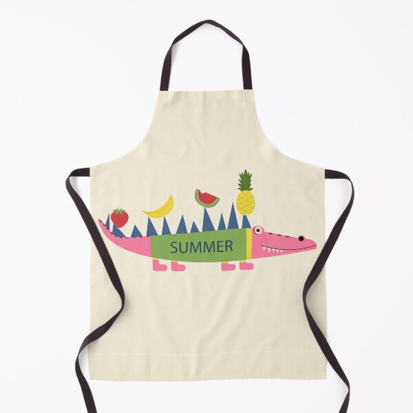 Item preview, Summer Illustration Crocodile with Fruits	 designed and sold by AlginaPugachova.