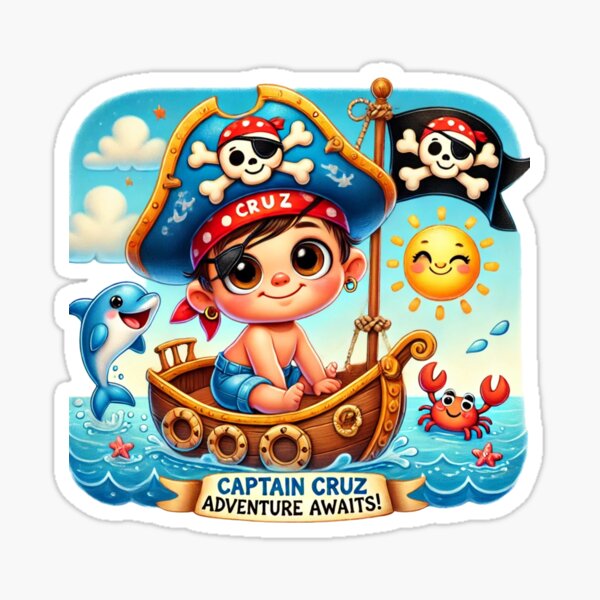 Item preview, Captain Cruz Sets Sail designed and sold by AnTartstudios.