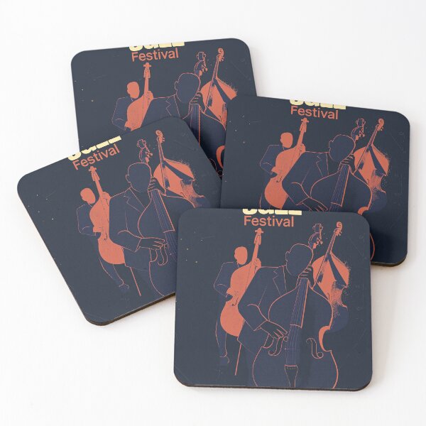 Item preview, Jazz Festival Poster – Soulful Double Bass Ensemble designed and sold by djovan.