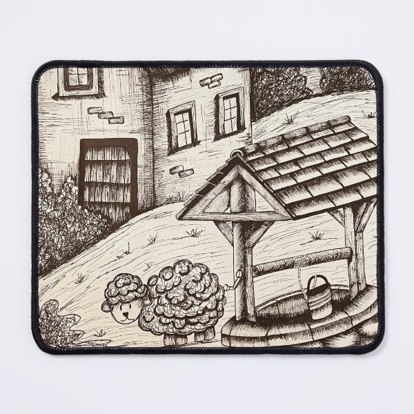 Item preview, black and white landscape designed and sold by Guti-nine.
