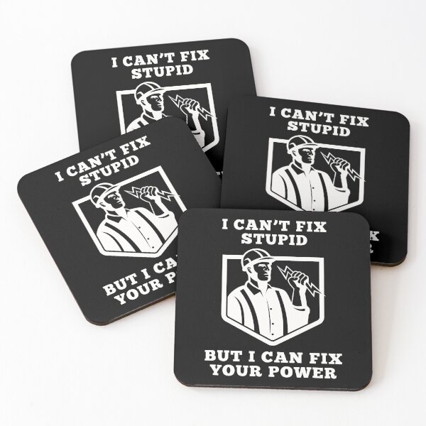 Item preview, I Can't Fix Stupid But I Can Fix Your Power designed and sold by DigitalMagShop.