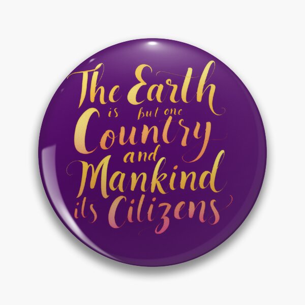 Item preview, Bahá’í Quote - The Earth is but one Country, and Mankind its Citizens designed and sold by nature. electrified..