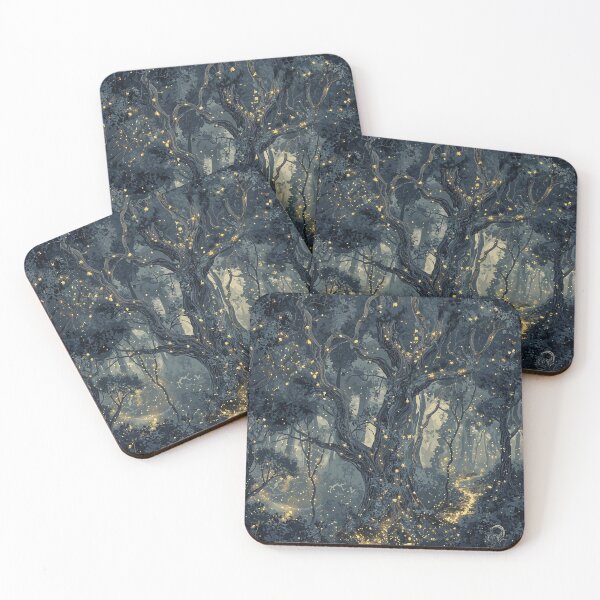 Item preview, The Gilded Enchanted Forest   designed and sold by oanaunciuleanu.