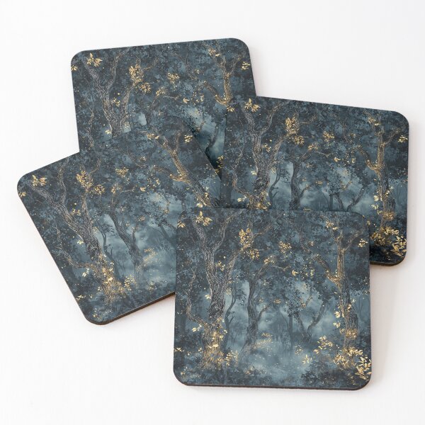 Item preview, The Gilded Enchanted Forest   designed and sold by oanaunciuleanu.