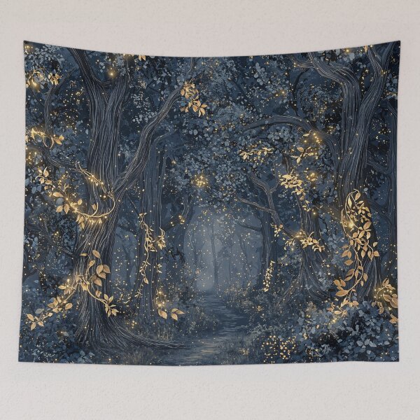 Item preview, The Gilded Enchanted Forest   designed and sold by oanaunciuleanu.