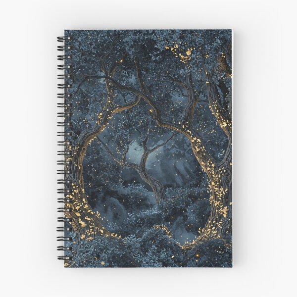 Item preview, The Gilded Enchanted Forest   designed and sold by oanaunciuleanu.