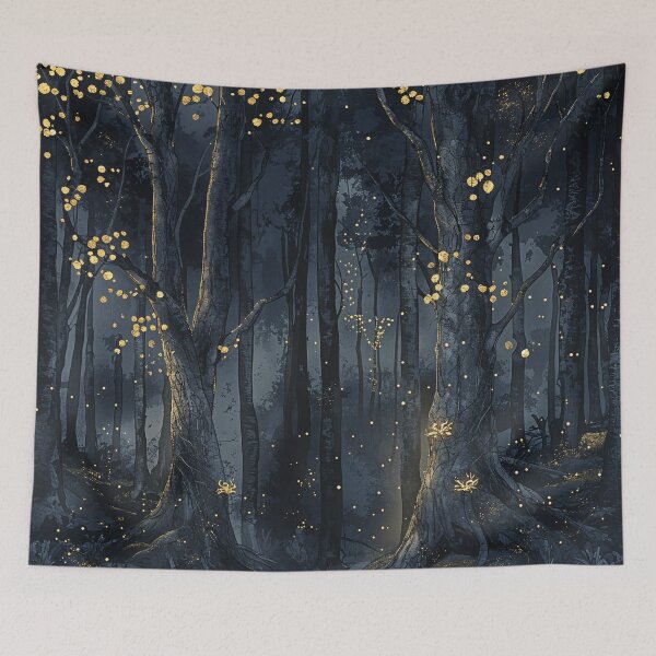 Item preview, The Gilded Enchanted Forest   designed and sold by oanaunciuleanu.
