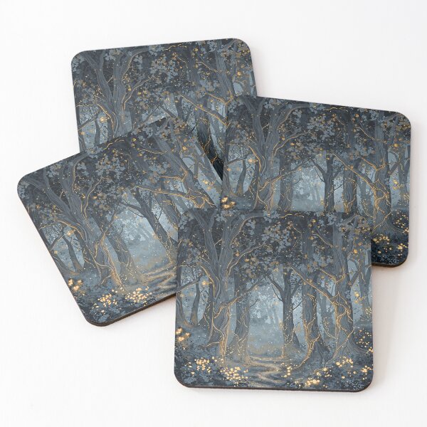 Item preview, The Gilded Enchanted Forest   designed and sold by oanaunciuleanu.