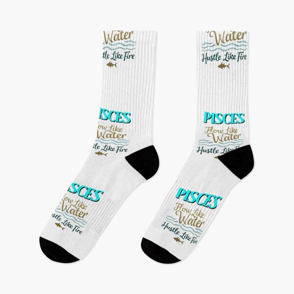 Item preview, Pisces Flow Like Water Hustle Like Fire designed and sold by gogettadriptees.