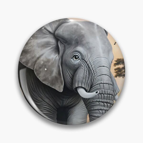 Item preview, Elephant and baby designed and sold by Ana Duque.