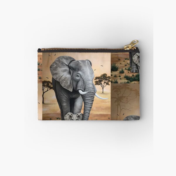 Item preview, Elephant and baby designed and sold by Ana Duque.