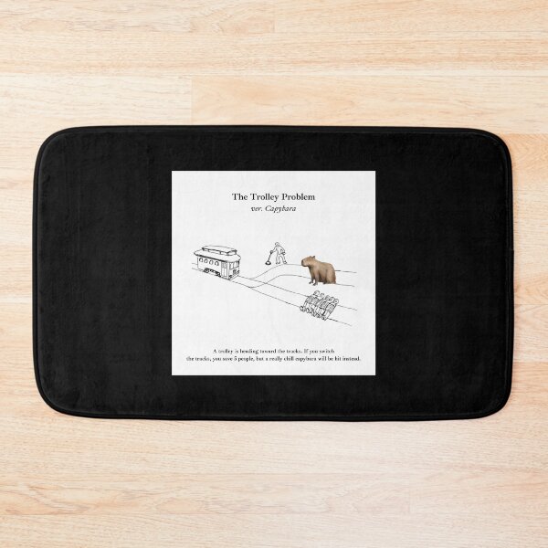 Item preview, Capybara Trolley designed and sold by Vuriah-Tee.