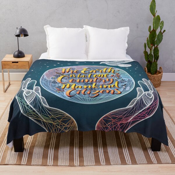 Item preview, Bahá’í Quote - The Earth is but one Country, and Mankind its Citizens designed and sold by nature. electrified..