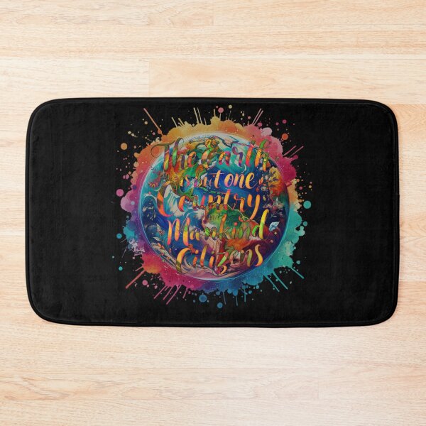 Item preview, Bahá’í Quote - The Earth is but one Country, and Mankind its Citizens designed and sold by nature. electrified..