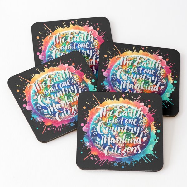 Item preview, Bahá’í Quote - The Earth is but one Country, and Mankind its Citizens designed and sold by nature. electrified..