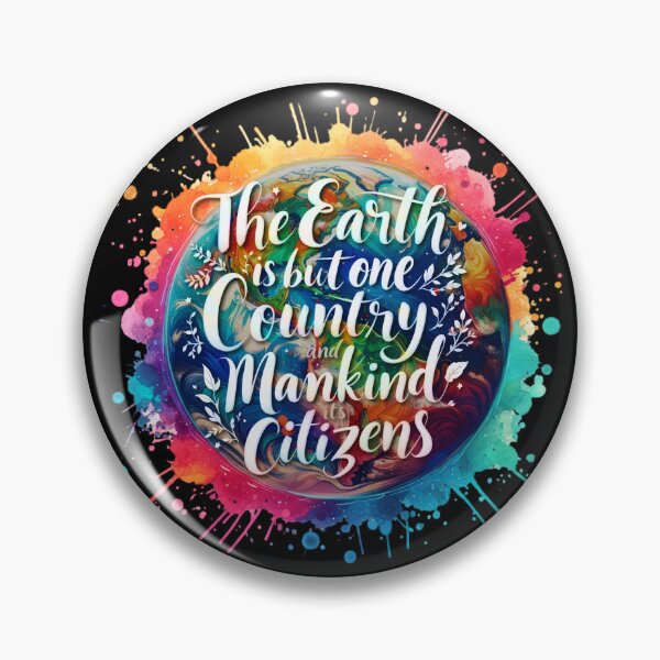 Item preview, Bahá’í Quote - The Earth is but one Country, and Mankind its Citizens designed and sold by nature. electrified..