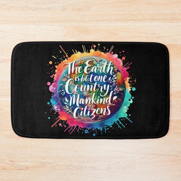 Item preview, Bahá’í Quote - The Earth is but one Country, and Mankind its Citizens designed and sold by nature. electrified..