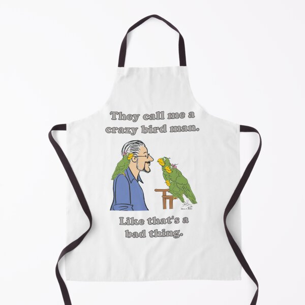 Item preview, Crazy Bird Man designed and sold by Laughing Parrot Studio.