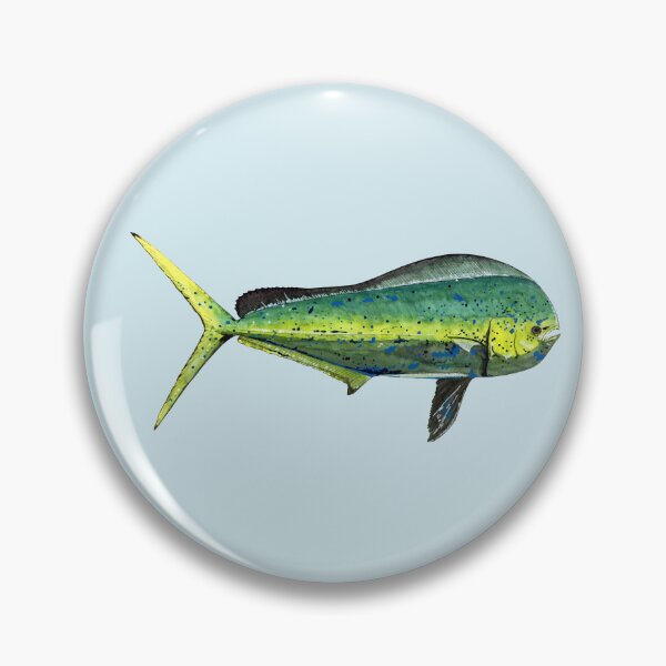 Item preview, MAHI-MAHI COMMON GOLDEN DOLPHINFISH-Coryphaena hippurus designed and sold by BEATRIZ ABAITUA.