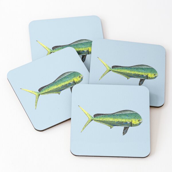 Item preview, MAHI-MAHI COMMON GOLDEN DOLPHINFISH-Coryphaena hippurus designed and sold by BEATRIZ ABAITUA.