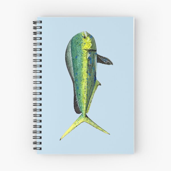Item preview, MAHI-MAHI COMMON GOLDEN DOLPHINFISH-Coryphaena hippurus designed and sold by BEATRIZ ABAITUA.