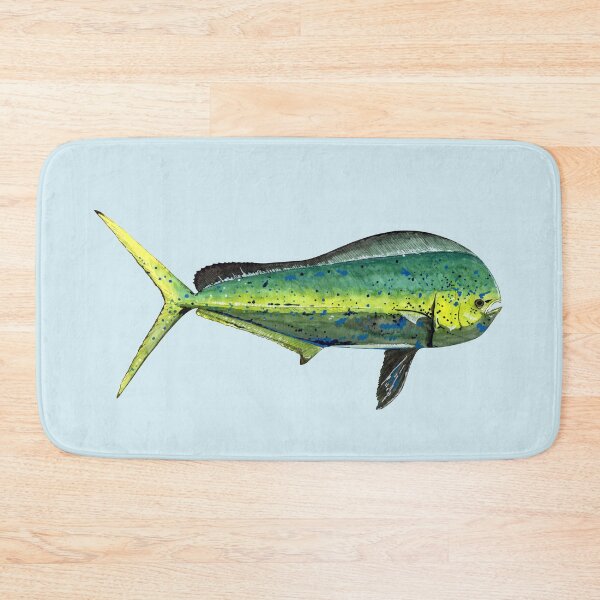 Item preview, MAHI-MAHI COMMON GOLDEN DOLPHINFISH-Coryphaena hippurus designed and sold by BEATRIZ ABAITUA.