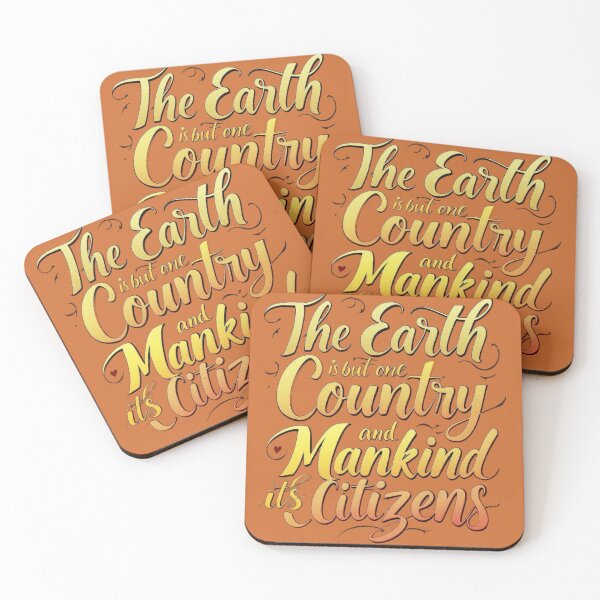 Item preview, Bahá’í Quote - The Earth is but one Country, and Mankind its Citizens designed and sold by nature. electrified..