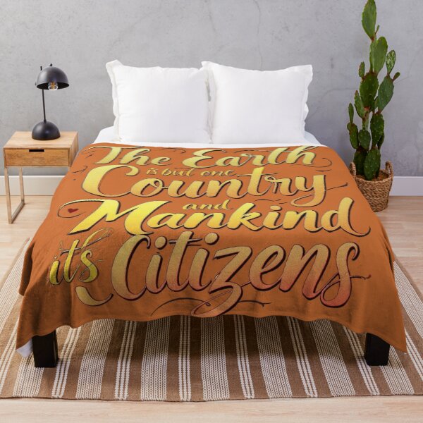 Item preview, Bahá’í Quote - The Earth is but one Country, and Mankind its Citizens designed and sold by nature. electrified..