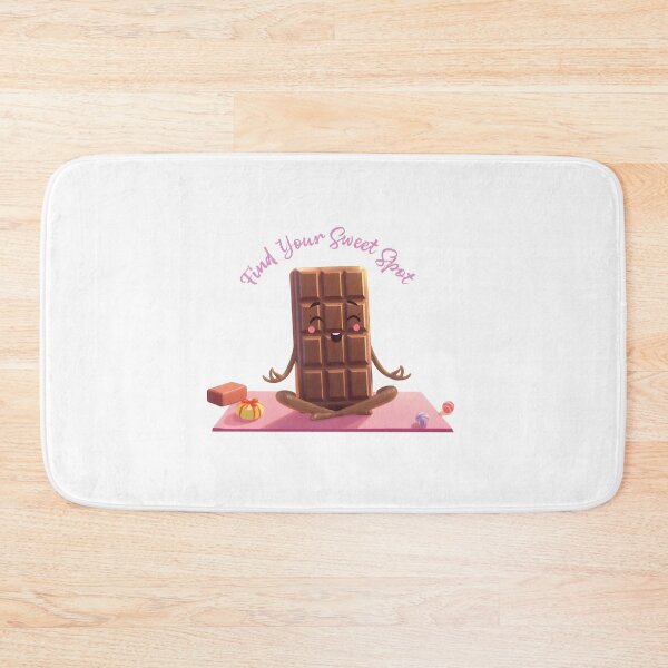 Item preview, Cute Find Your Sweet Spot T Shirt For Chocolate And Yoga Lovers designed and sold by Apotheosis by Irie Meraki.