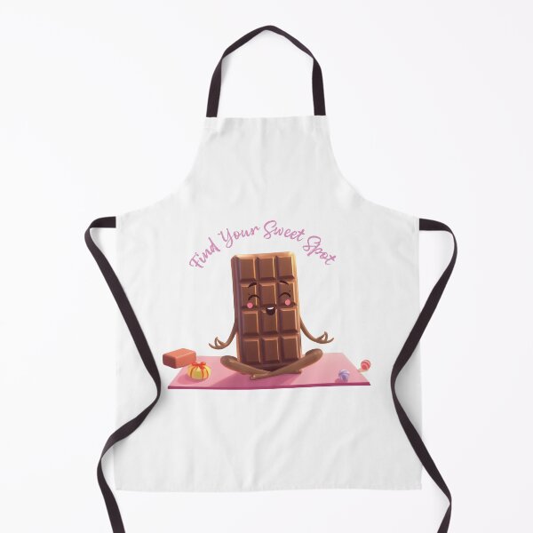 Item preview, Cute Find Your Sweet Spot T Shirt For Chocolate And Yoga Lovers designed and sold by Apotheosis by Irie Meraki.