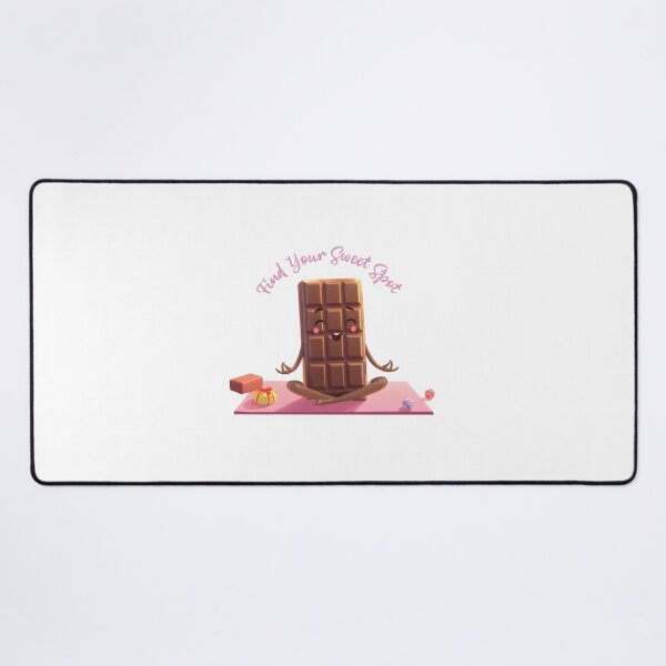 Item preview, Cute Find Your Sweet Spot T Shirt For Chocolate And Yoga Lovers designed and sold by Apotheosis by Irie Meraki.