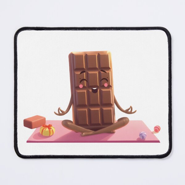 Item preview, Cute Find Your Sweet Spot T Shirt For Chocolate And Yoga Lovers designed and sold by Apotheosis by Irie Meraki.