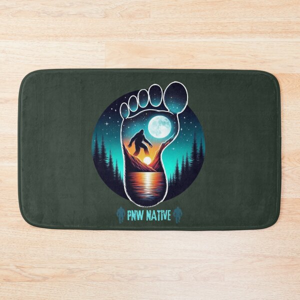 Item preview, PNW NATIVE Washington Native Bigfoot. Sasquatch Footprints. designed and sold by GEM STYLE.