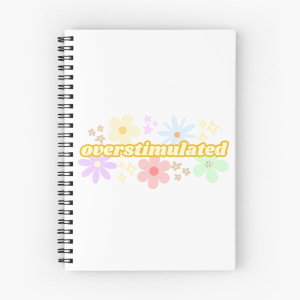 Item preview, Overstimulated Funny Floral Design (Yellow) designed and sold by Mollysb428.