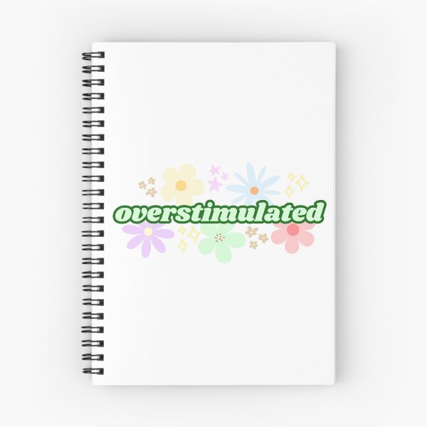 Item preview, Overstimulated Funny Floral Design (Green) designed and sold by Mollysb428.