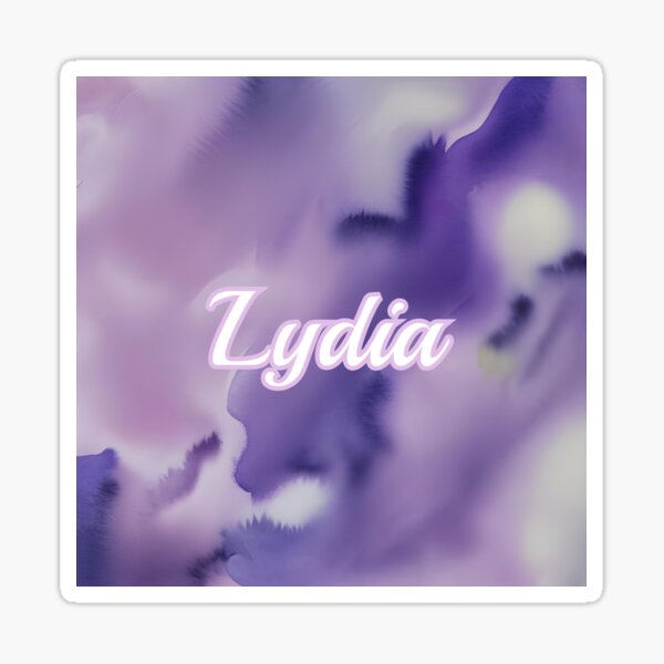 Artikel-Vorschau von Benutzerdefinierter Name Lydia, designt und verkauft von Gabriela McDaniel.