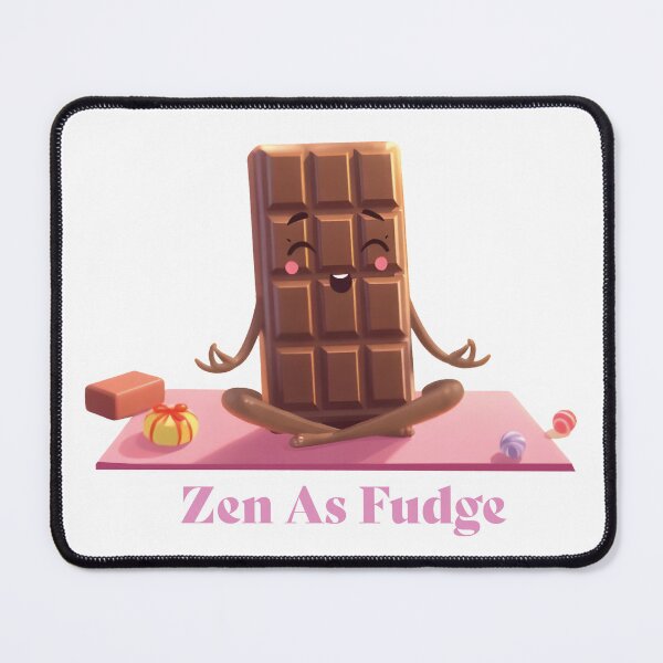 Item preview, Cute Zen As Fudge T Shirt For Chocolate And Yoga Lovers designed and sold by Apotheosis by Irie Meraki.