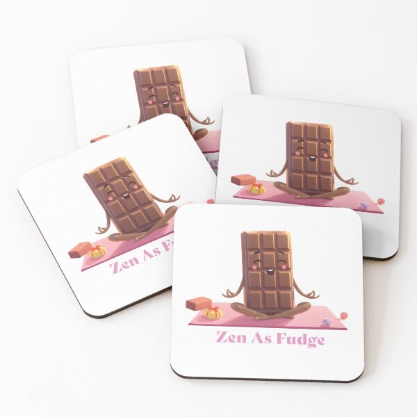 Item preview, Cute Zen As Fudge T Shirt For Chocolate And Yoga Lovers designed and sold by Apotheosis by Irie Meraki.