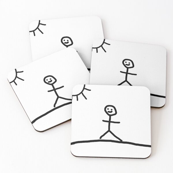 Item preview, Happy Stick Figure Under the Sun designed and sold by milanidavinci.