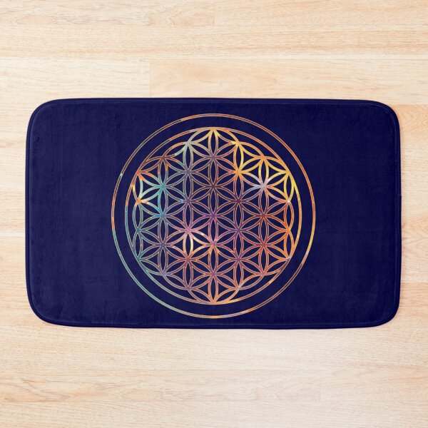 Item preview,  Cosmic Bloom: Sacred Geometry in Nebula Hues designed and sold by Kaurisdigital.