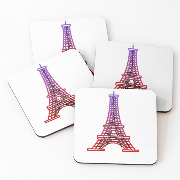 Item preview, Eiffel Tower – A Colorful Parisian Dream designed and sold by LovelY PrintS.