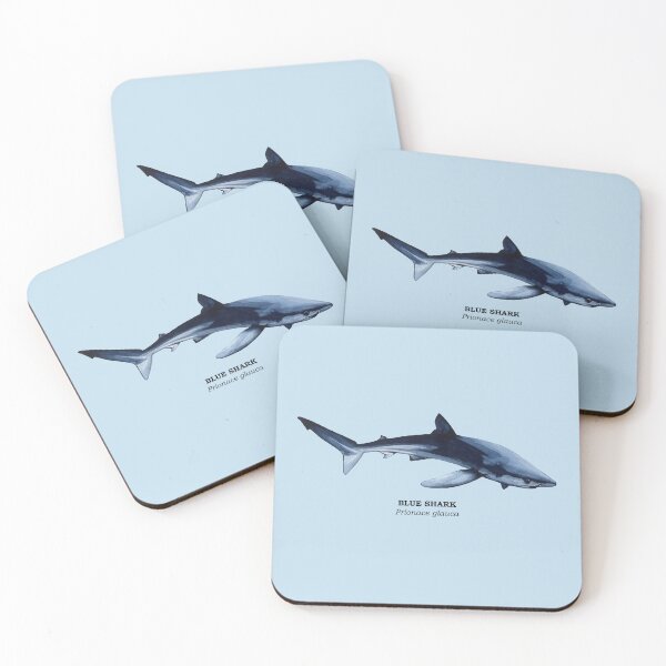 Item preview, BLUE SHARK-Prionace glauca (name) designed and sold by BEATRIZ ABAITUA.