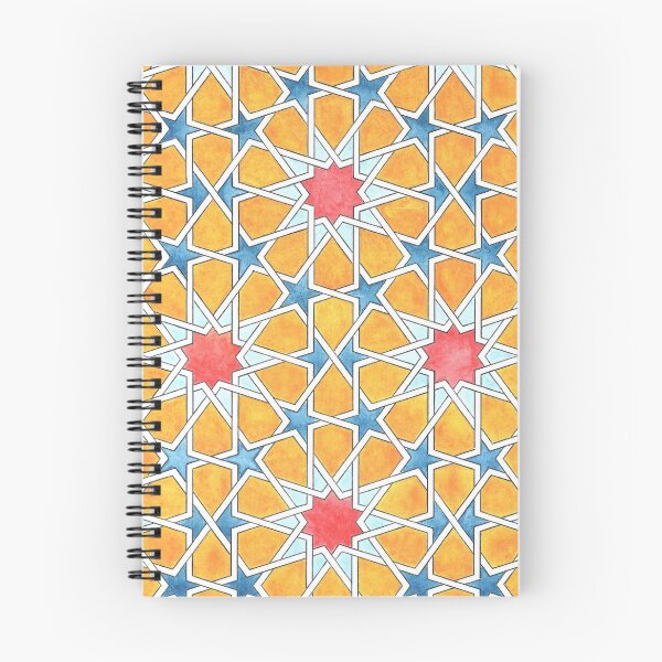 Item preview, Orange 10-fold rosette tiling designed and sold by BastouBach ART.