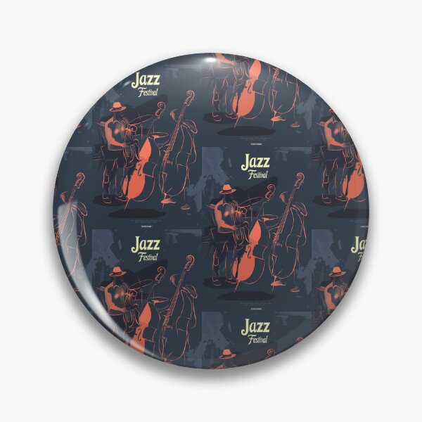 Item preview, Jazz Festival Poster – Soulful Brass & Bass Harmony designed and sold by djovan.