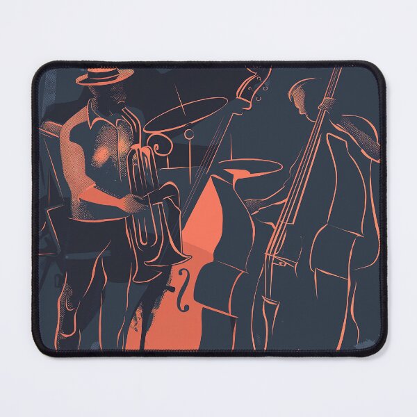 Item preview, Jazz Festival Poster – Soulful Brass & Bass Harmony designed and sold by djovan.
